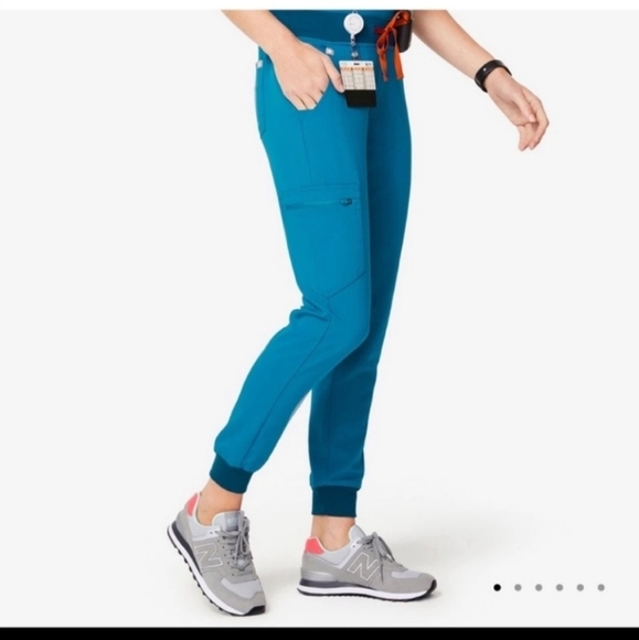 Figs Zamora pants regular XXS- limited edition Alps Blue - Picture 1 of 2